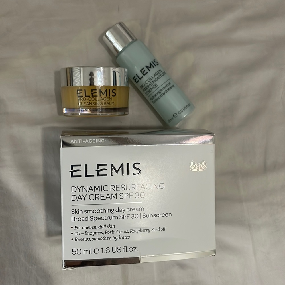 3pc set ELEMIS. Brand new.